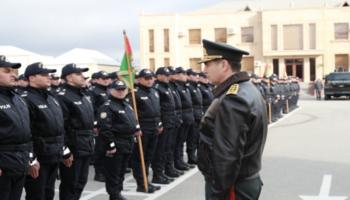 Əlahiddə Çevik Polis Alayında yenilik