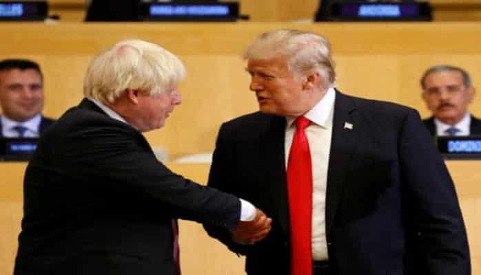 KİV: Boris Conson və Donald Tramp 2020-ci ildə ticarət sazişi imzalayacaqlar