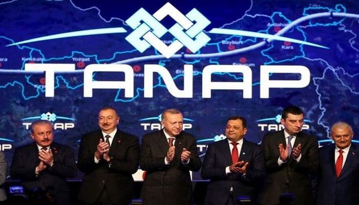 TANAP Avropaya bağlandı