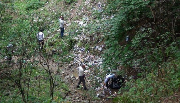 Леса Гейгеля и Аджикенда очищены от мусора: 35 предпринимателям вынесено предупреждение