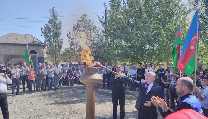 Şamaxının daha 2 kəndinə təbii qaz verilib