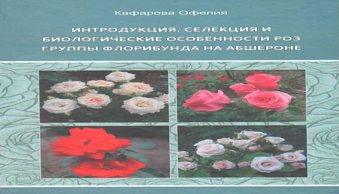 “Abşeronda floribunda qrupu qızılgüllərin introduksiyası, seleksiyası və onların bioloji xüsusiyyətləri “adlı kitab nəşr olunub