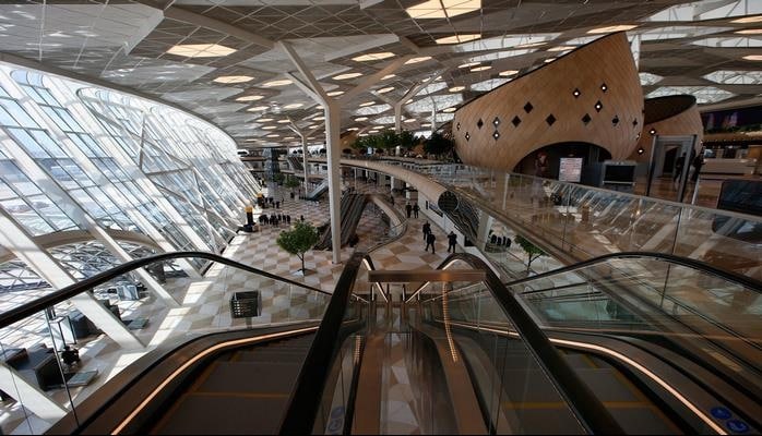 Heydər Əliyev Beynəlxalq Hava Limanı dünyanın ən gözəl 14 aeroportu sırasında yer alıb