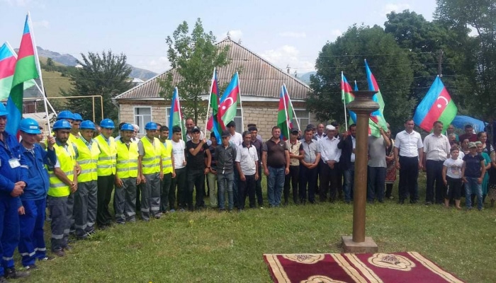 В Гедабейском районе газифицированы ещё три села