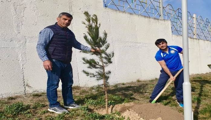 Cüdoçular Göygöldə yaşıllaşdırma aksiyasında iştirak ediblər