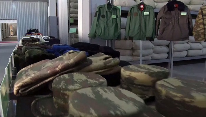 Azərbaycan Ordusunun döyüşlərdə iştirak edən qoşunlarının təminatı yüksək səviyyədədir