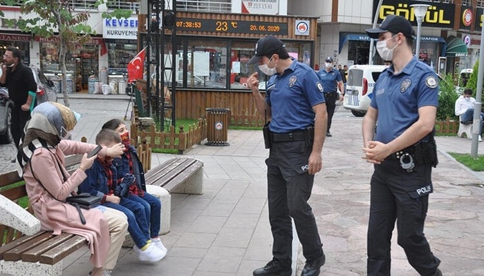 Gümüşhane'de tedbirler sıklaştı, maske takma oranı arttı