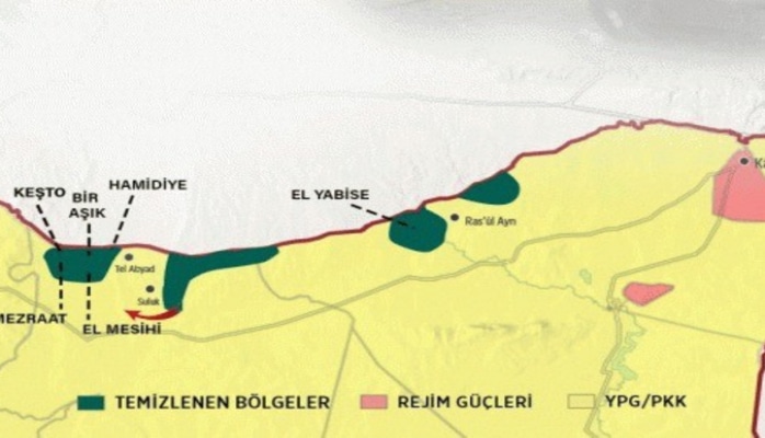 Suriyada Türkiyənin 1 hərbçisi şəhid olub, 3-ü yaralanıb