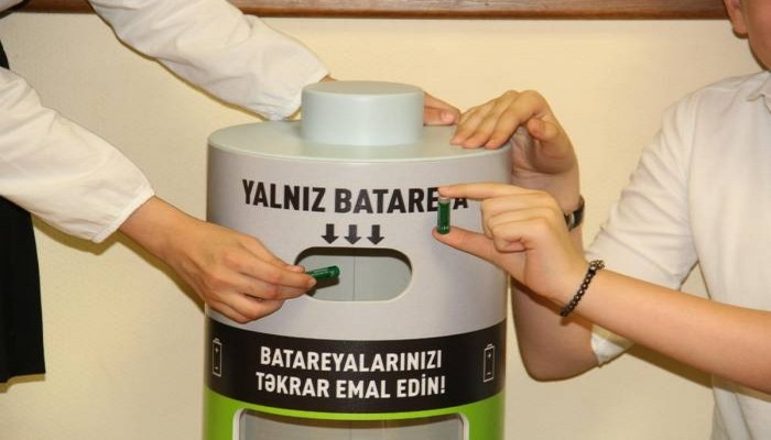 İstifadə olunmuş batareyaların toplanmasına başlandı