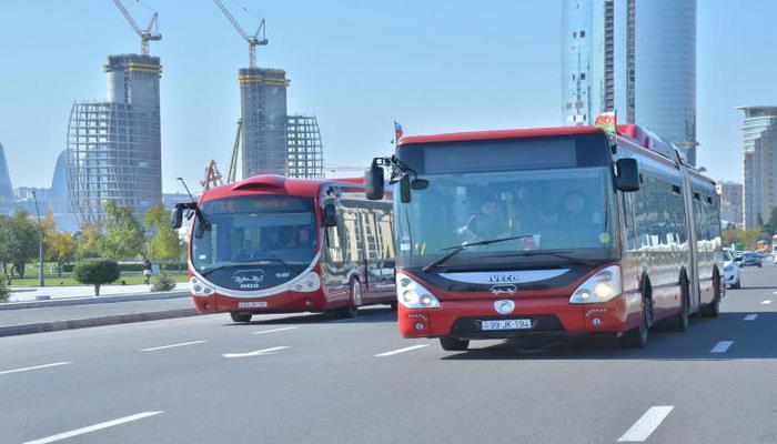 "Bakı Bus" avtobuslarında kondisionerlər erkən qoşuldu