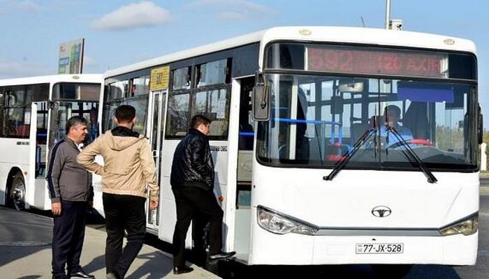 Bakıda bu avtobusun hərəkət marşrutu uzadıldı