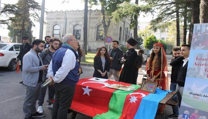 İstanbulda tələbələr Azərbaycanı tanıtdı