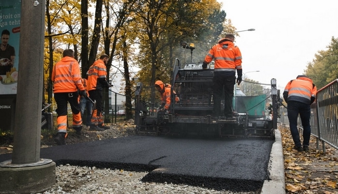 Estoniyada plastik tullantılardan yol çəkildi