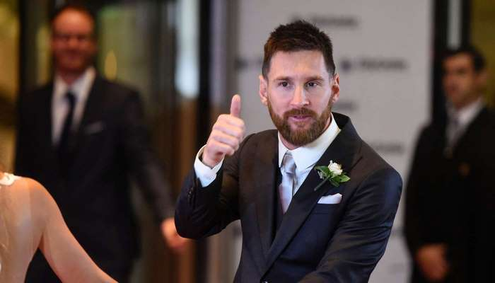 Düğün gününü Lionel Messi'ye göre ayarladı!