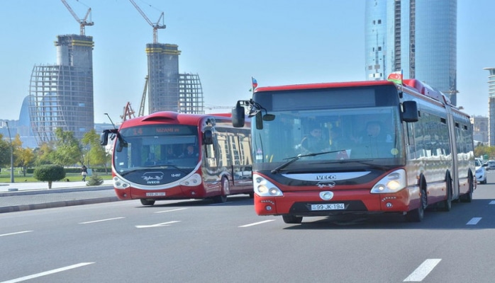 BNA: Sabah avtobuslar gecə saat 01:00-dək fəaliyyət göstərəcək