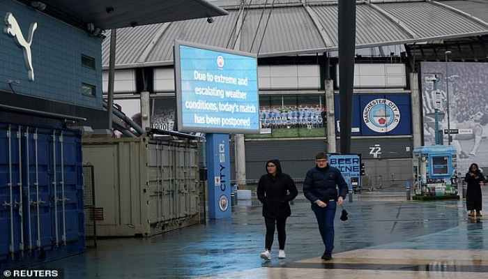 Fırtınaya görə təxirə salınmış oyunun vaxtı açıqlandı, UEFA-nın tələbləri pozuldu