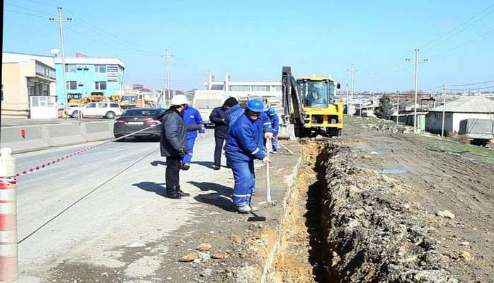 Xocahəsəndə qaz təsərrüfatında yenidənqurma işləri aparılır