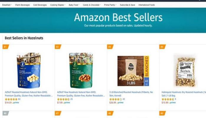 Azərbaycan fındığı “Amazon”da "Best seller" oldu