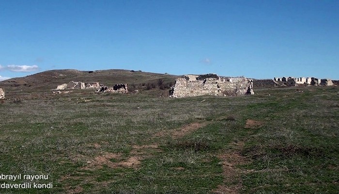 Cəbrayılın Xudaverdili kəndindən görüntülər