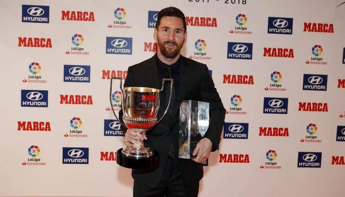 Messi mövsümün ən yaxşı oyunçusu oldu