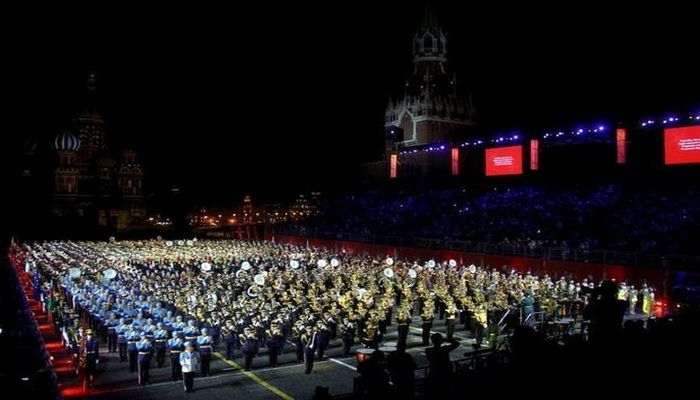 Военный оркестр Азербайджана участвует в международном военно-музыкальном фестивале