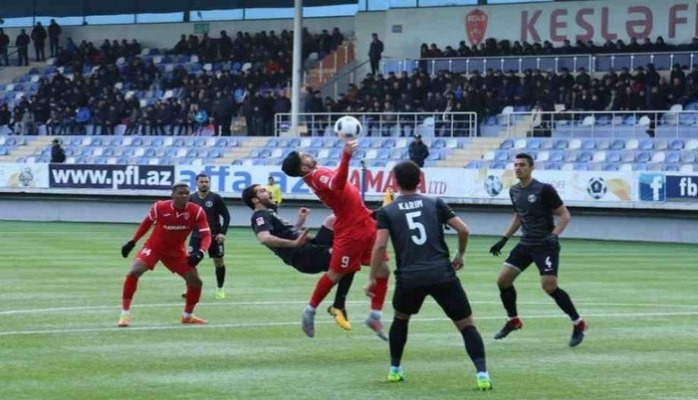 “Səbail” – “Keşlə” oyunu heç-heçə başa çatdı