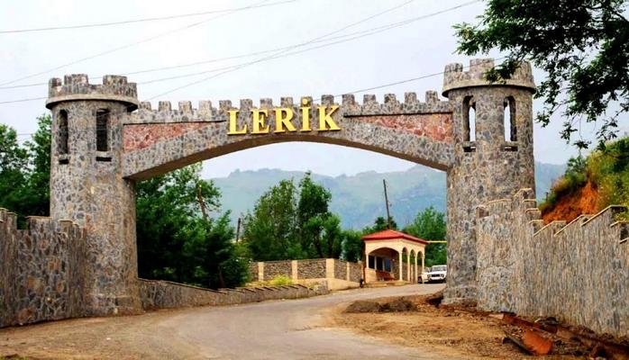 Lerikdə yolu çayın içindən keçən kəndlər