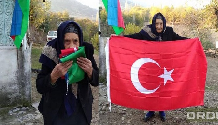 83 yaşlı bayraq sevdalısı: “Arzum torpaqlarımızın müharibə yolu ilə azad edilməsidir”