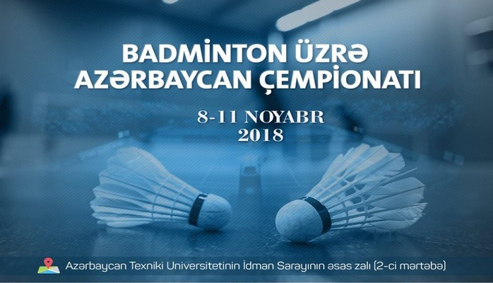 Badminton üzrə Azərbaycan çempionatı keçiriləcək