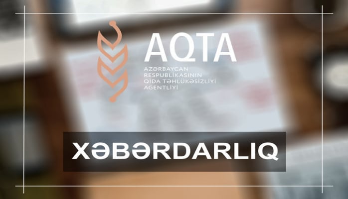 AQTA mətbuatı qida zəhərlənmələri ilə bağlı yalan məlumatlar yaymamağa çağırıb