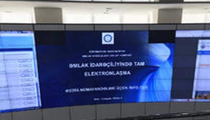 Əmlak idarəçiliyində tam elektronlaşma: media nümayəndələri üçün bu sahədə info-tur təşkil edilib