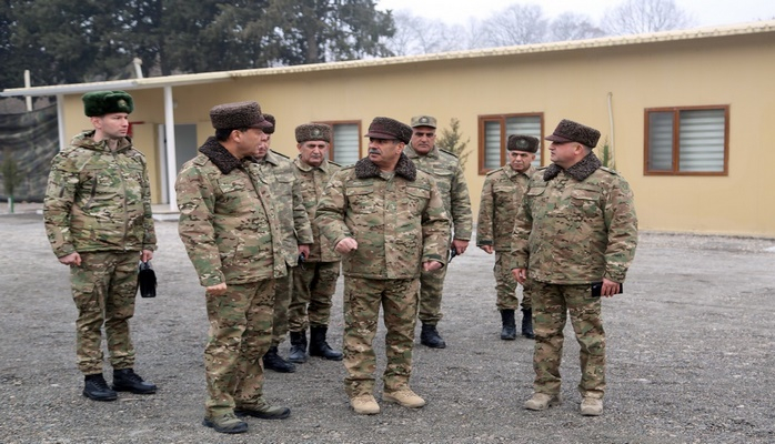 Cəbhəboyu zonada növbəti yeni hərbi hissənin açılışı olub