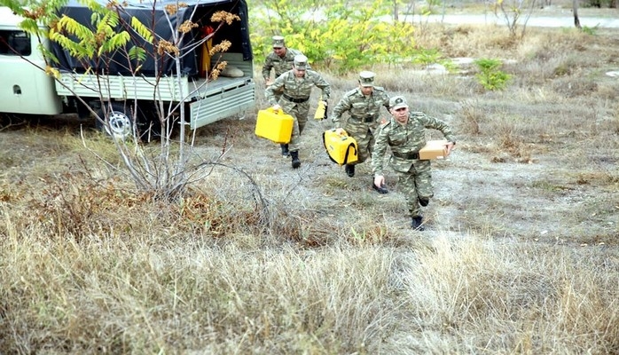 Проверена боеготовность топографической воинской части