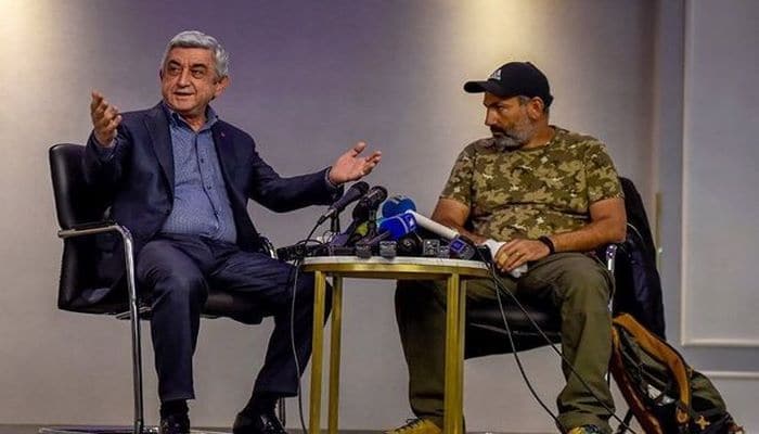 Sarqsyan Paşinyandan şikayət etmək üçün Avropaya getdi