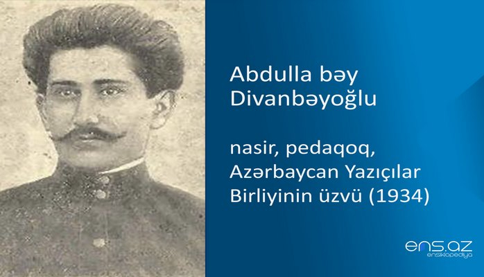 Abdulla bəy Divanbəyoğlu