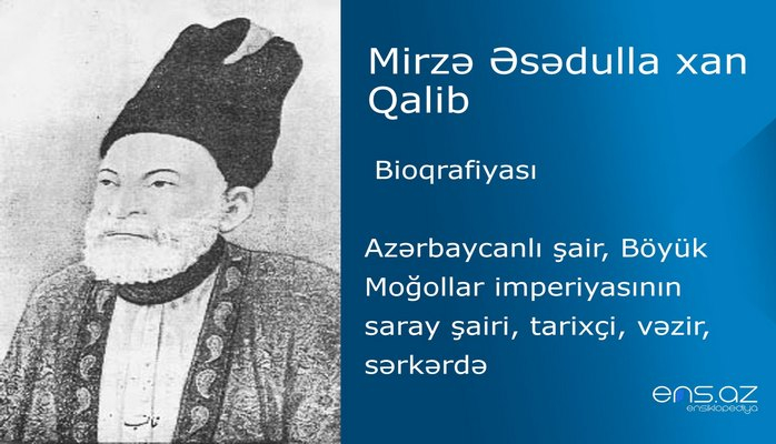 Mirzə Əsədulla xan Qalib