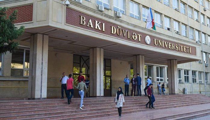 Bakı Dövlət Universitetinin giriş-çıxışı bağlandı