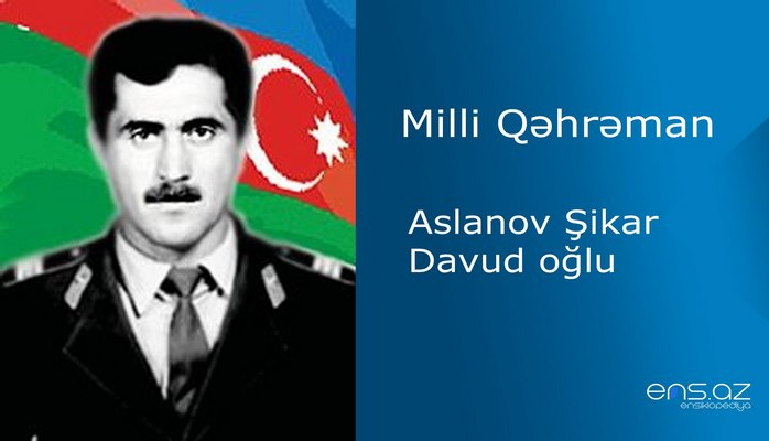 Şikar Aslanov Davud oğlu