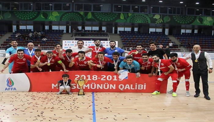 “Araz” klubu futzal üzrə Azərbaycan çempionatının qalibi olub