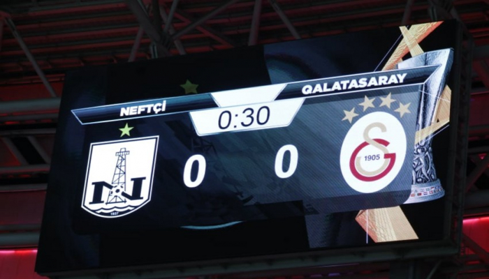 "Neftçi" - "Qalatasaray" matçı başladı