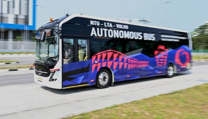 Sinqapurda sürücüsüz elektroavtobus istifadəyə veriləcək