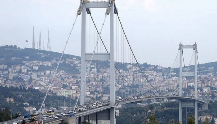 15 Temmuz Şehit Köprüsü 2 şeride düşüyor