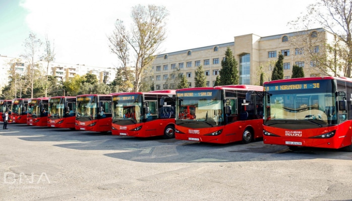 Bu gündən Bakıda 38 nömrəli müntəzəm marşrut üzrə istismarda olan avtobusların bir qismi yenilənəcək