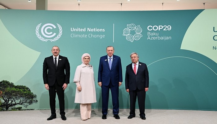 Əminə Ərdoğan: COP29 Liderlər Sammiti həmrəylik və məsuliyyətin güclü təzahürüdür