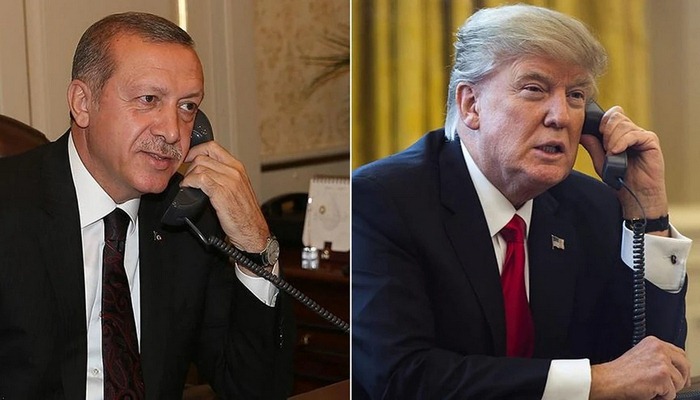 Ərdoğan Trampla ikinci dəfə telefon danışığı keçirib