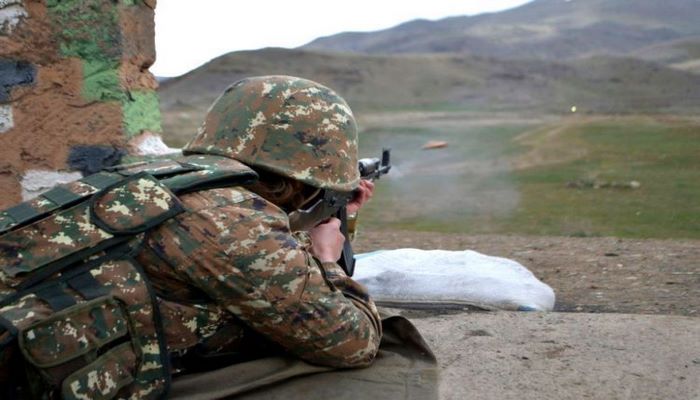 Ermənilərdən daha bir təxribat - Mövqelərimiz atəşə tutuldu