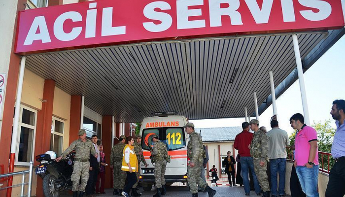 Türkiyədə partlayış: İki polis şəhid oldu