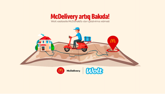 McDelivery artıq Bakıda!