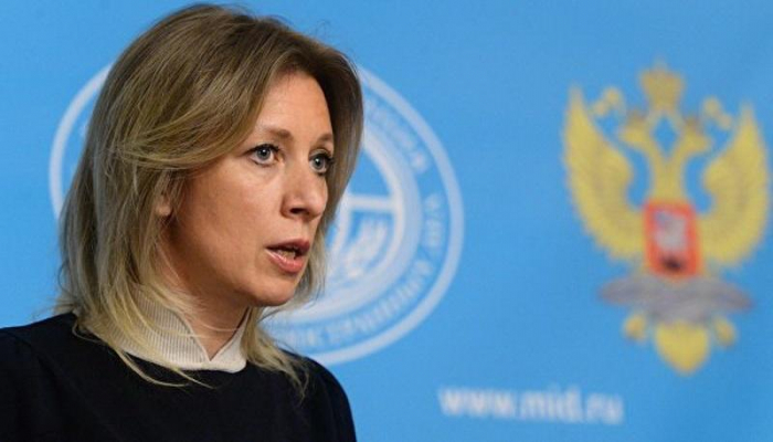 Zaxarova: Rusiya Dağlıq Qarabağ münaqişəsində sülh prosesinin hərtərəfli irəliləməsi üçün yardım göstərilməsinə sadiqdir