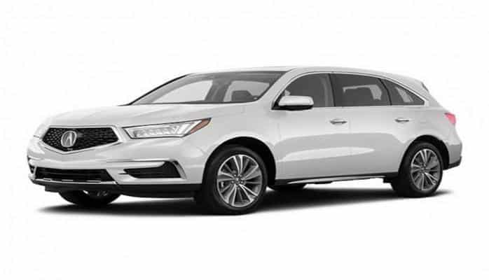 Acura отзывает 360 тысяч внедорожников MDX из-за дефекта габаритных задних фонарей